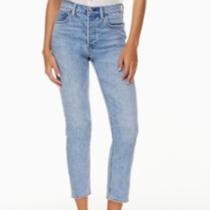 Denim Forum Yoko High Rise Slim Jeans 30L